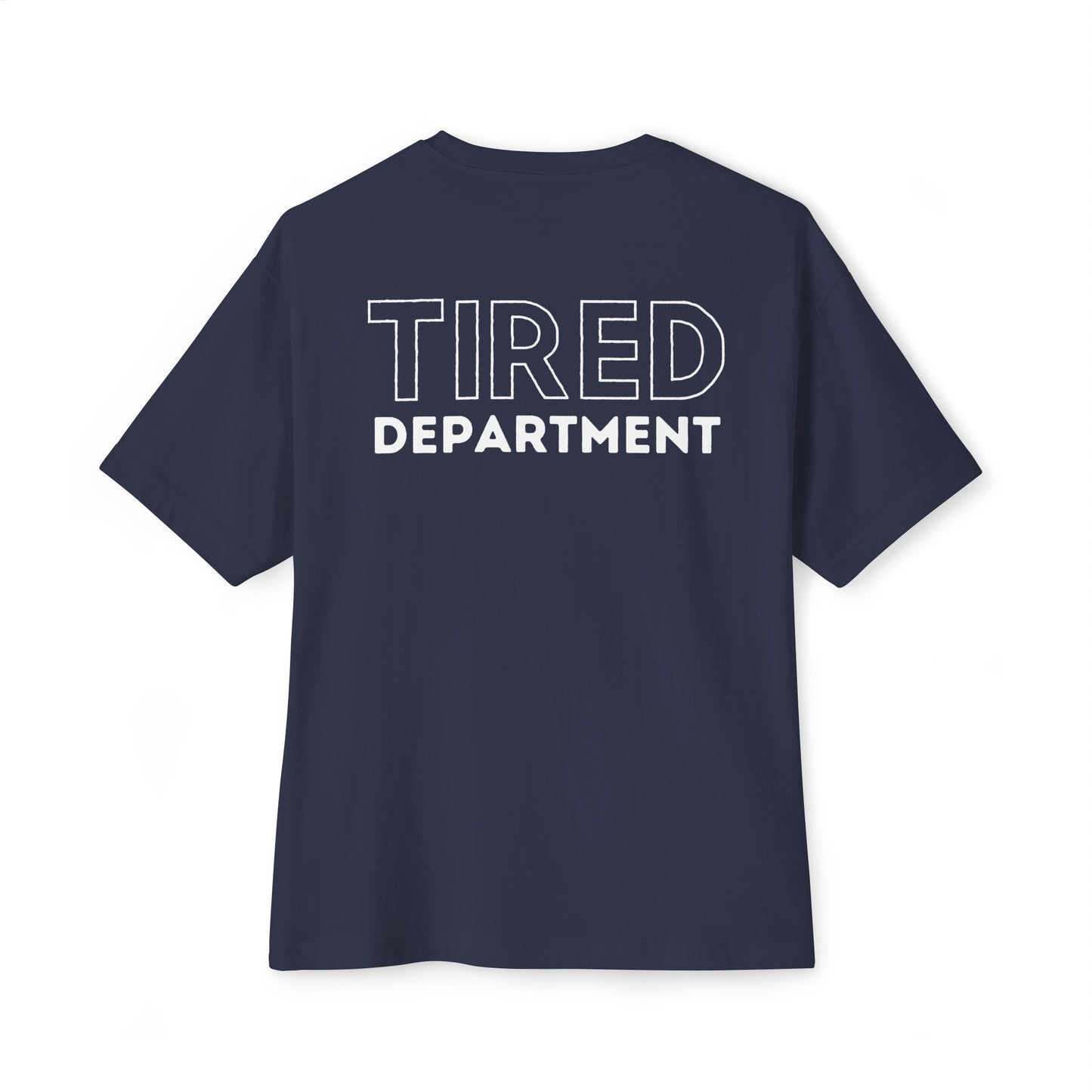 GYN Lyfestyle - Tired Department Local 2024 Unisex Oversized Pump Cover T-Shirt