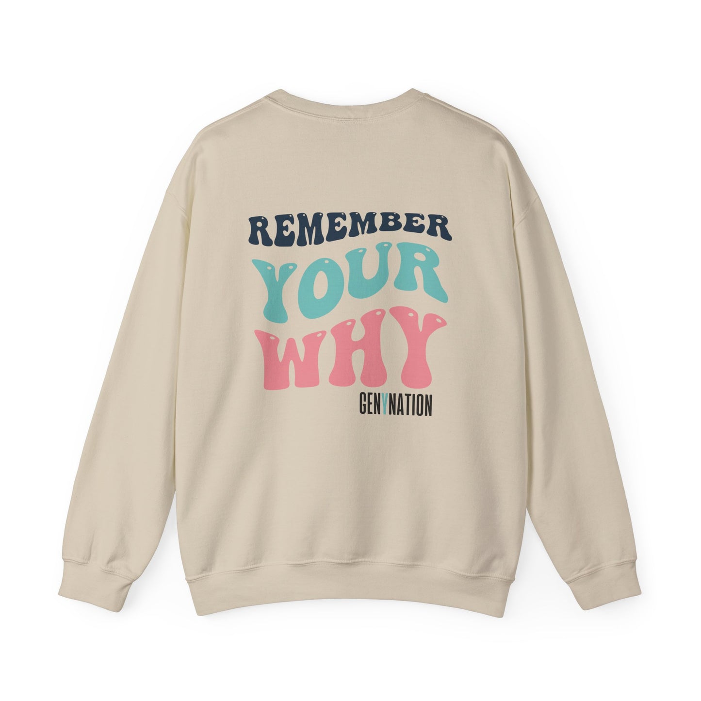 "It's Giving Teacher - Remember Your Why" Unisex Crewneck Sweatshirt