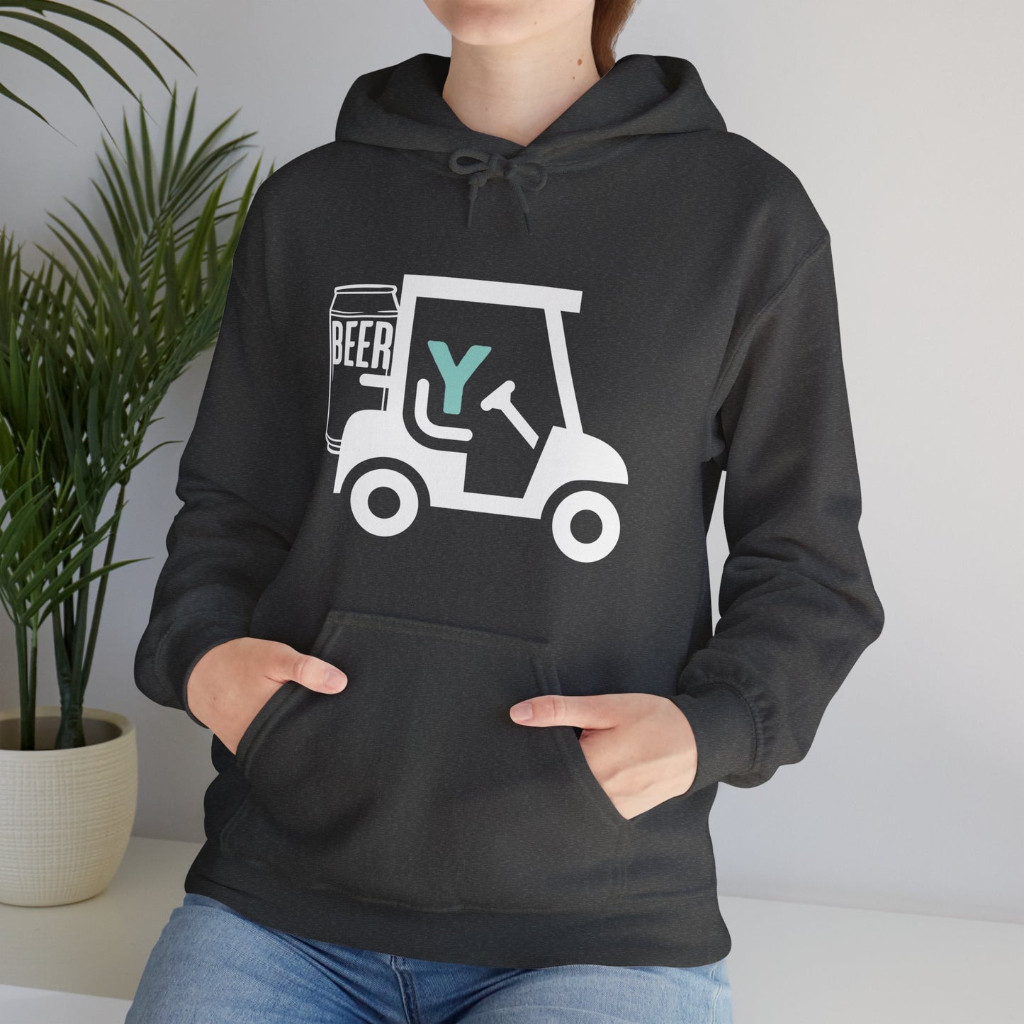 3OT Golf - Beer Cart Unisex Heavy Blend™ Hooded Sweatshirt