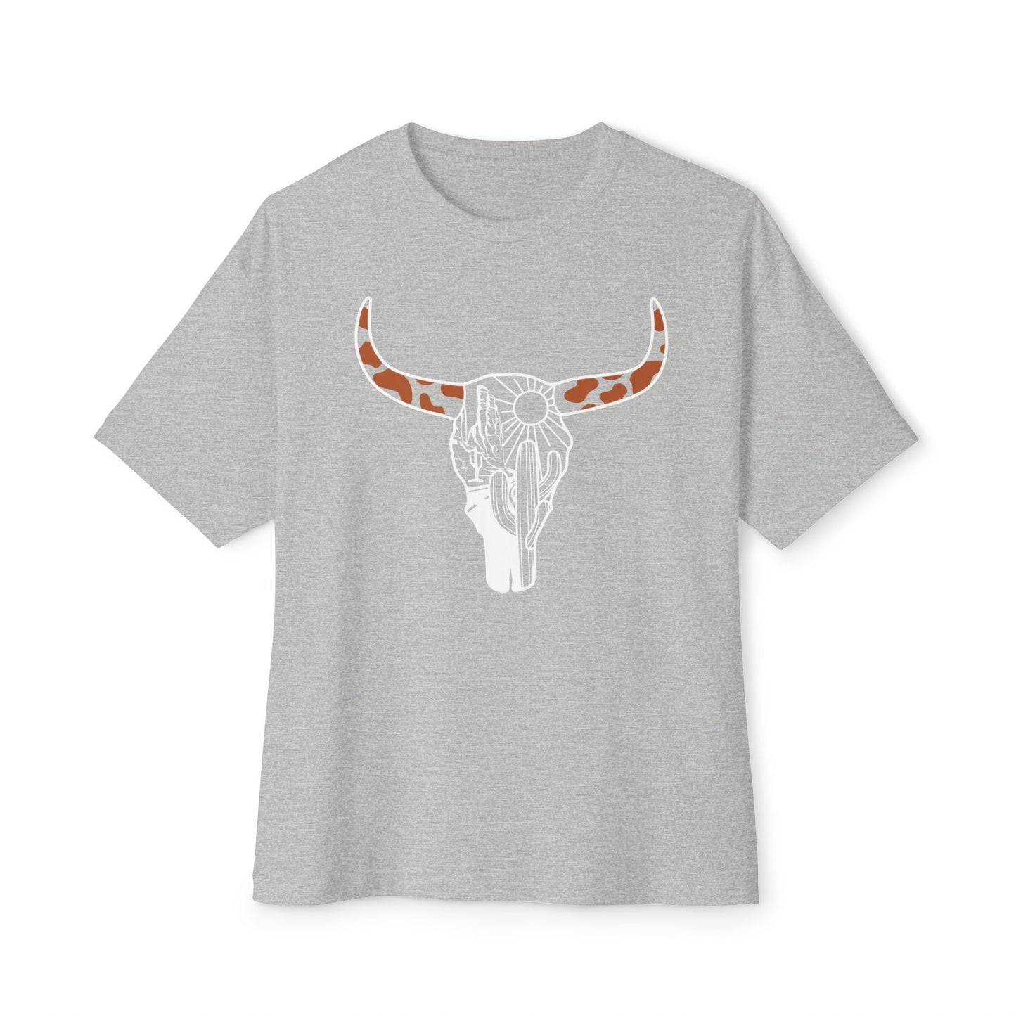 Bull Head Graphic Unisex Oversized T-Shirt