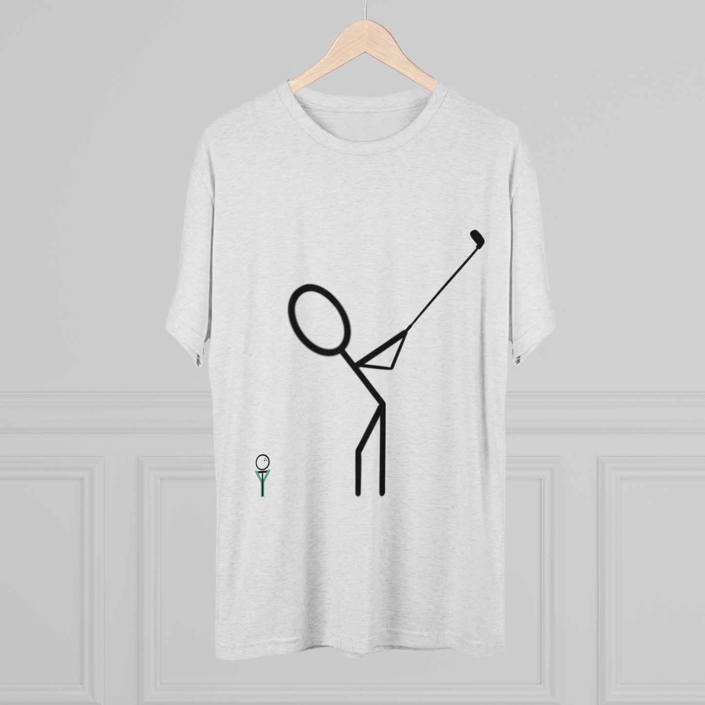 3OT Left Hand Golfer Unisex Crew Tee (TRI-BLEND)