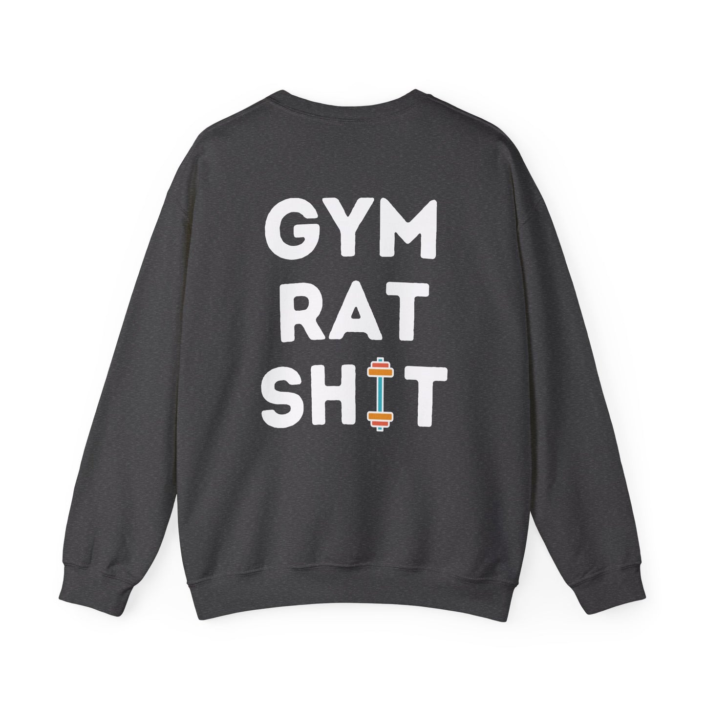 GYN Lifting Club "GYM RAT SH*T" Pump Cover (Large Logo with back print) Unisex Sweatshirt