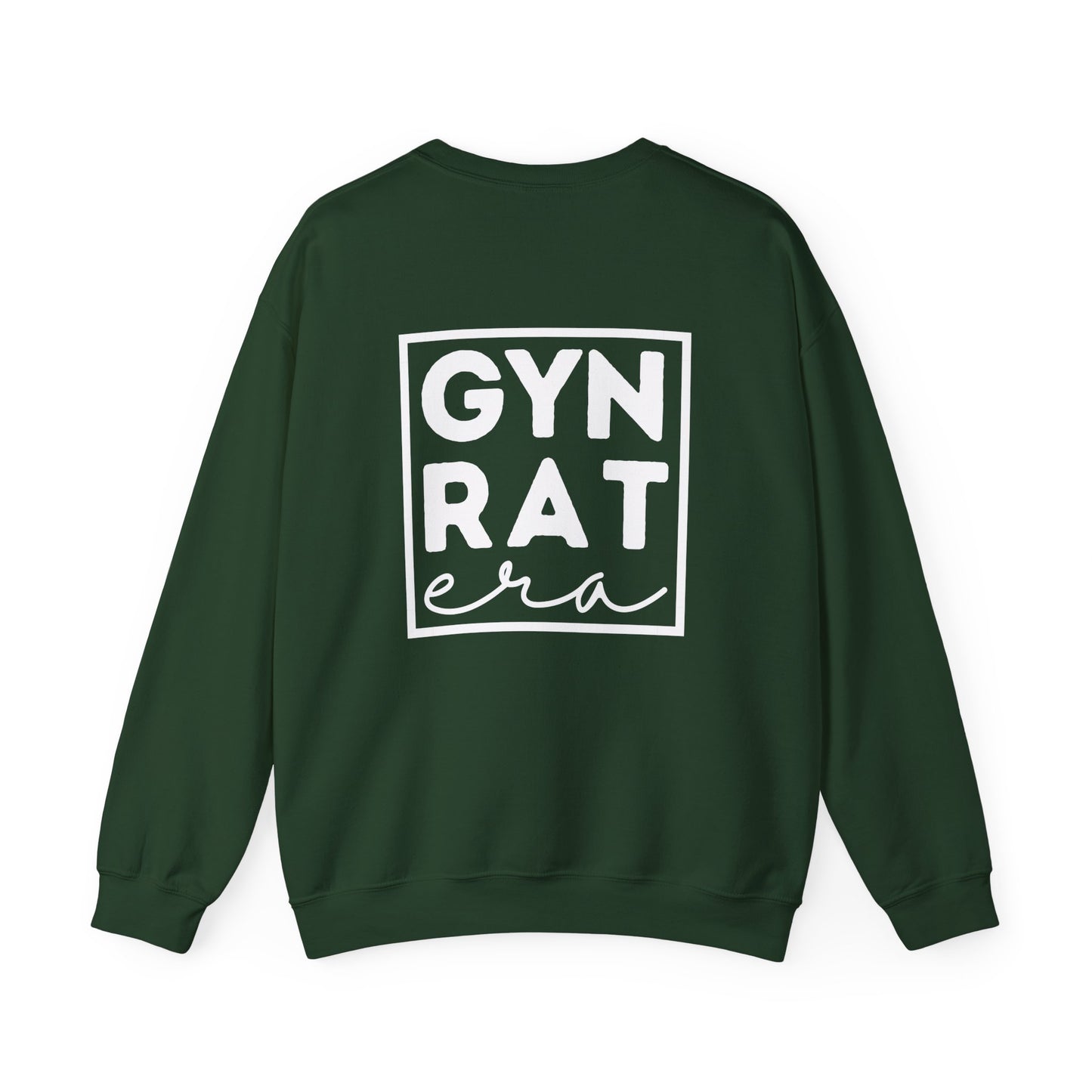 GYN Lifting Club "GYN Rat Era" Pump Cover (small front logo with back print) Unisex Sweatshirt