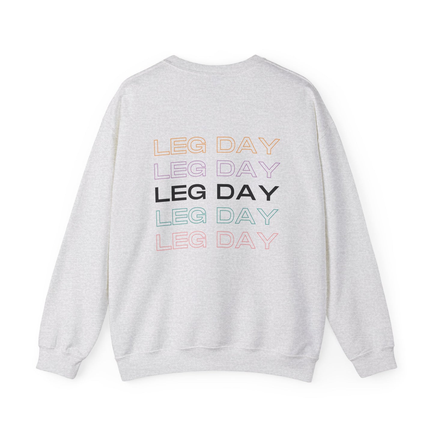 GYN Lifting Club "Leg Day" Pump Cover Unisex Sweatshirt