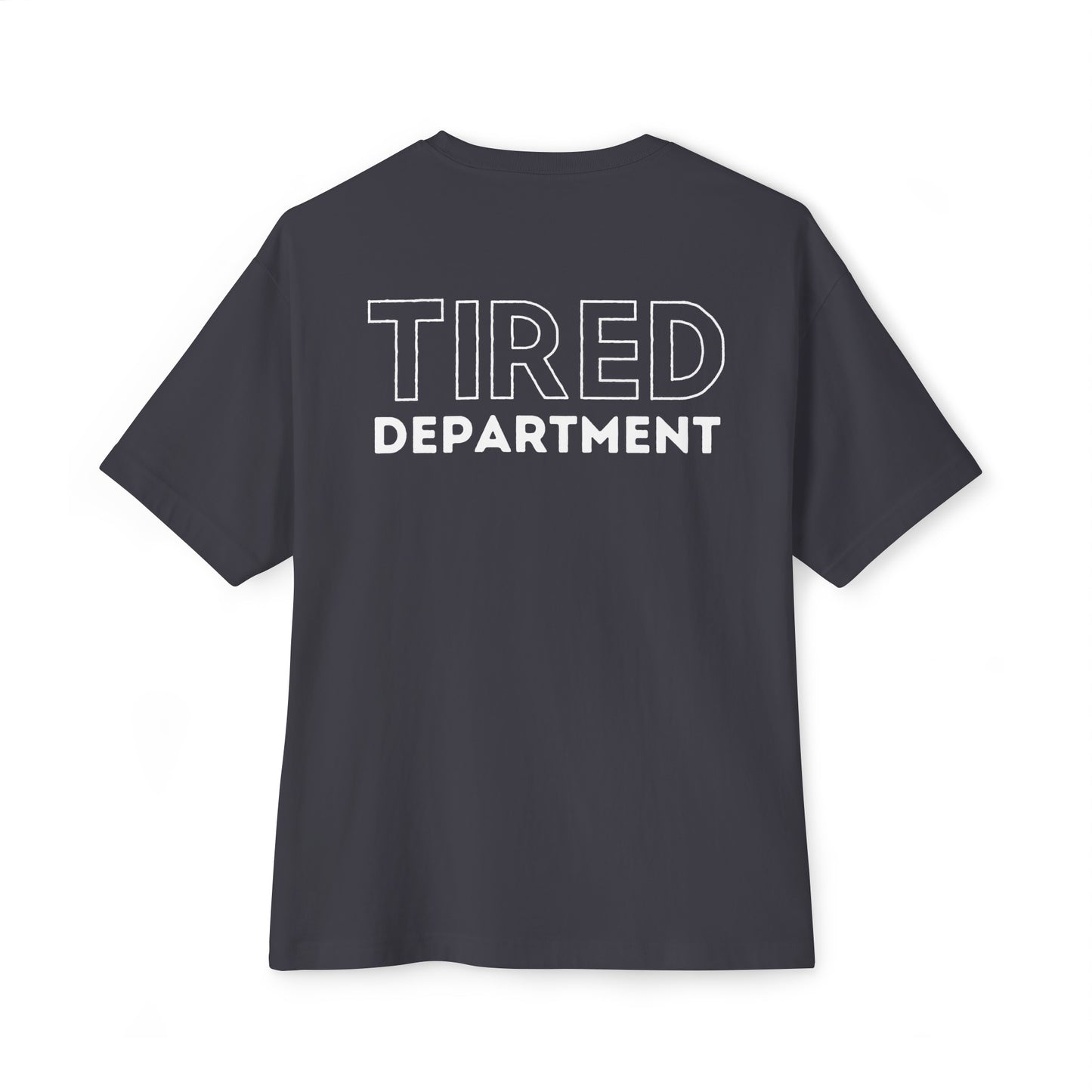 GYN Lyfestyle - Tired Department Local 2024 Unisex Oversized Pump Cover T-Shirt