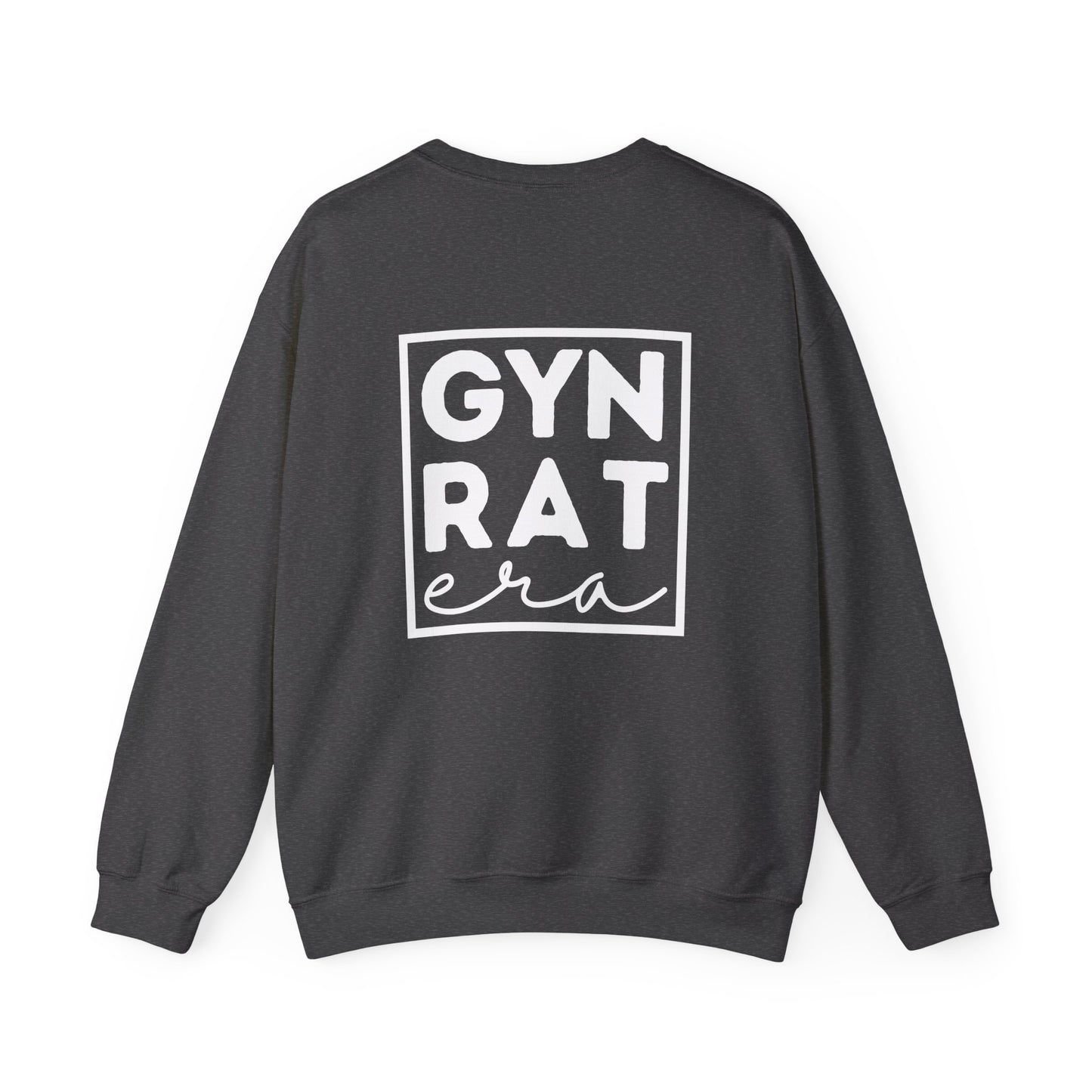 GYN Lifting Club "GYN Rat Era" Pump Cover (small front logo with back print) Unisex Sweatshirt