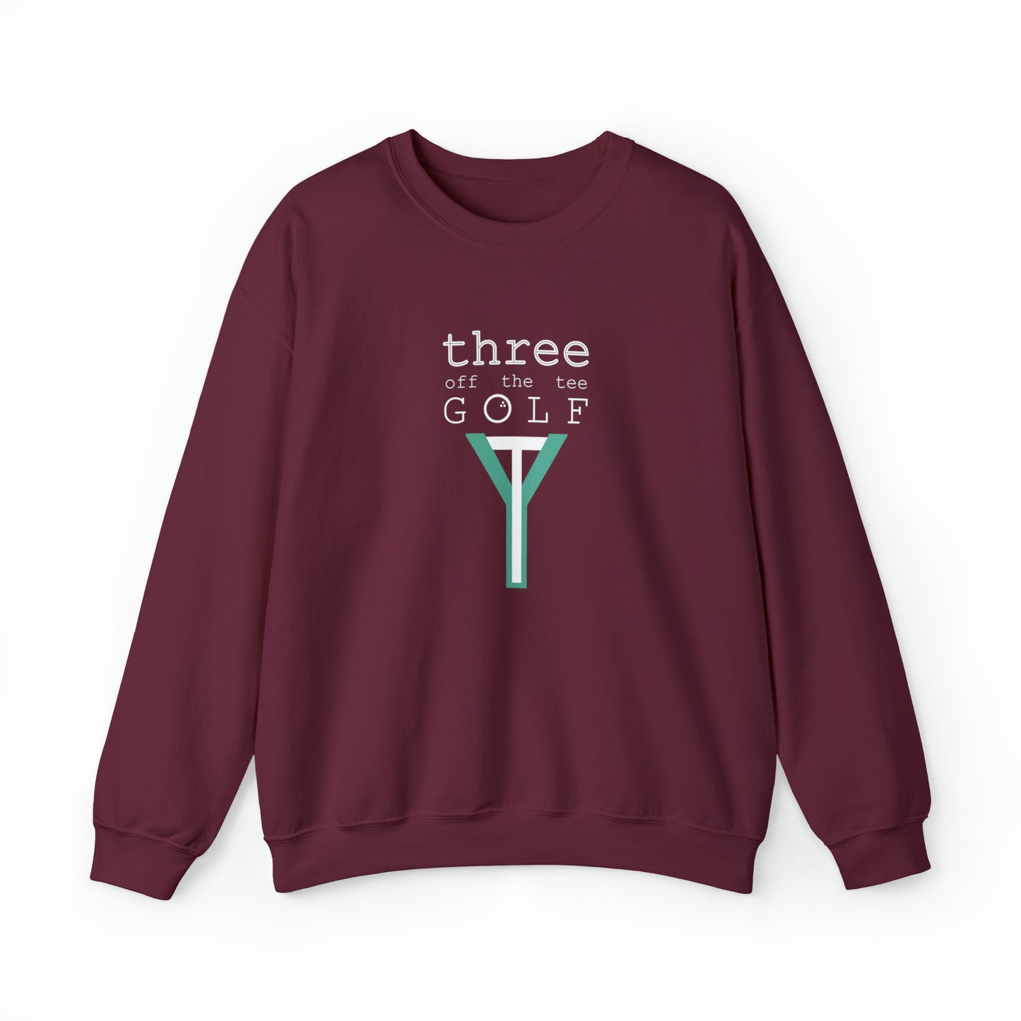 3OT Full Logo Unisex Crewneck Sweatshirt [front print & back logo]