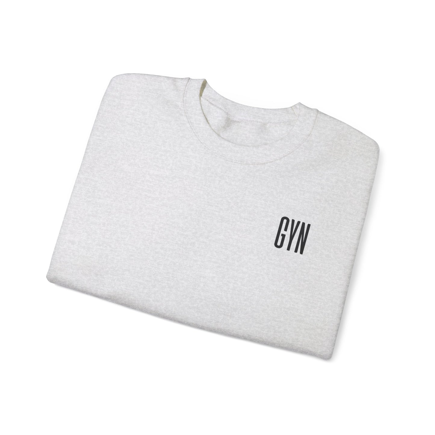 GYN Lifting Club "Gym Rat Era" Pump Cover (small side logo with back print) Unisex Sweatshirt