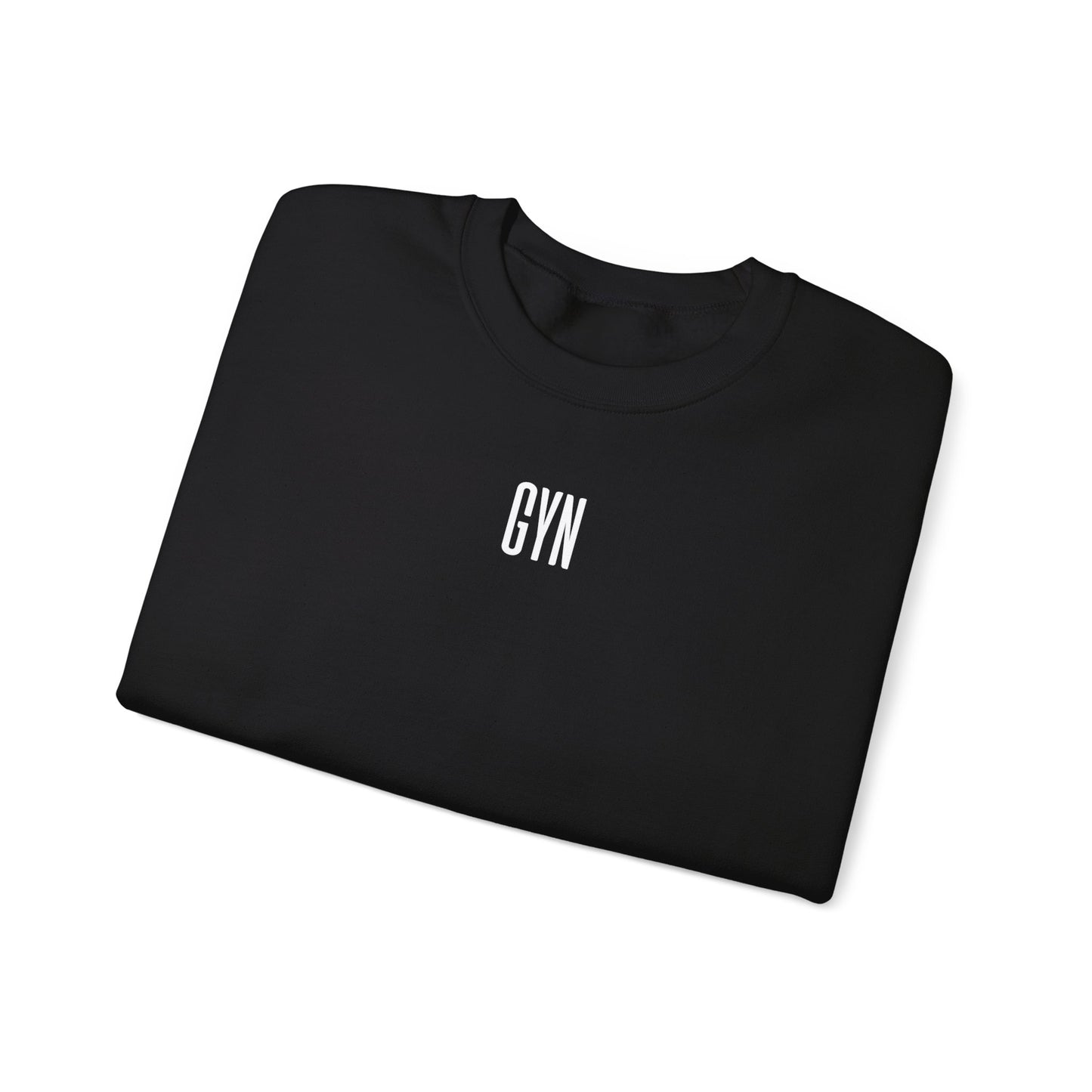 GYN Lifting Club "Gym Rat Era" Pump Cover (small front logo with back print) Unisex Sweatshirt