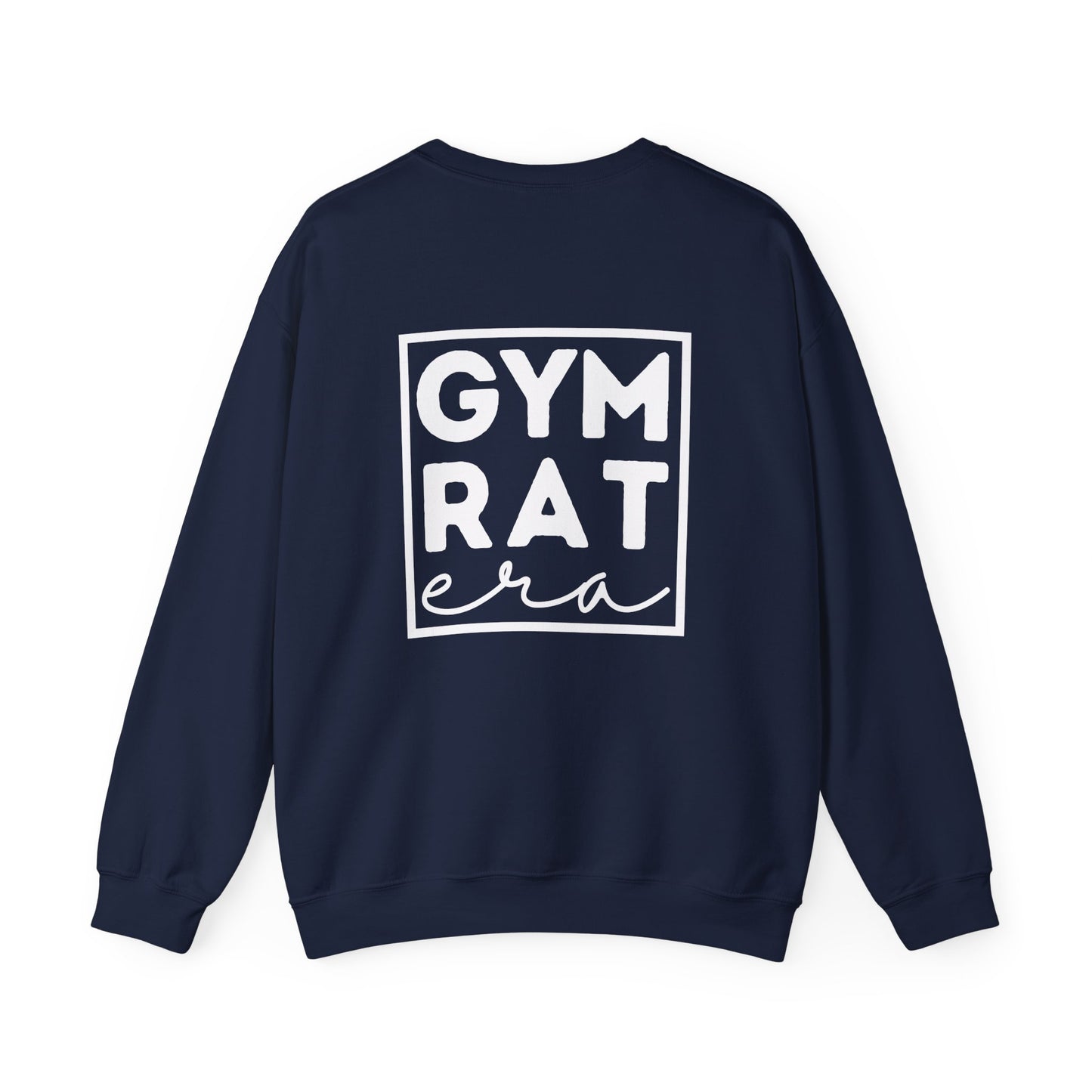 GYN Lifting Club "Gym Rat Era" Pump Cover (small front logo with back print) Unisex Sweatshirt