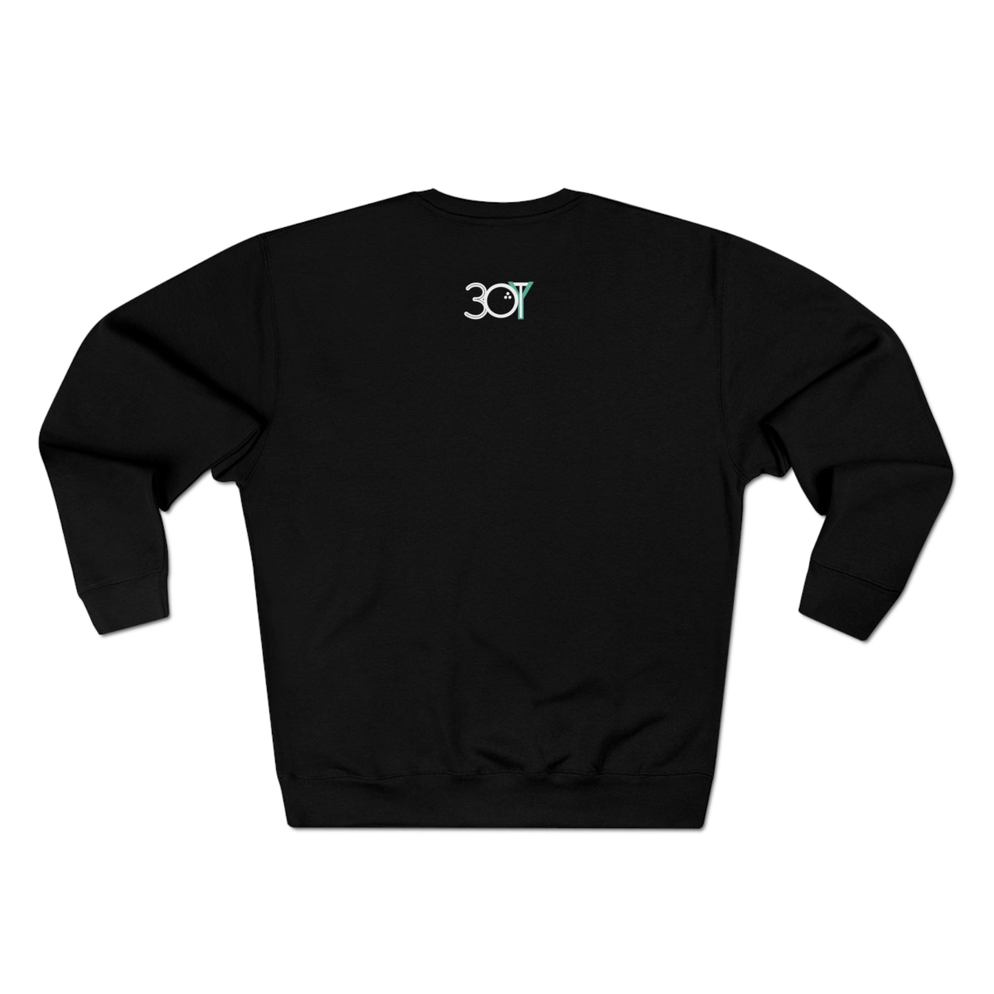 3OT WHACK F*ck Right Hand Golfer Unisex Crewneck Sweatshirt [front print & back logo]