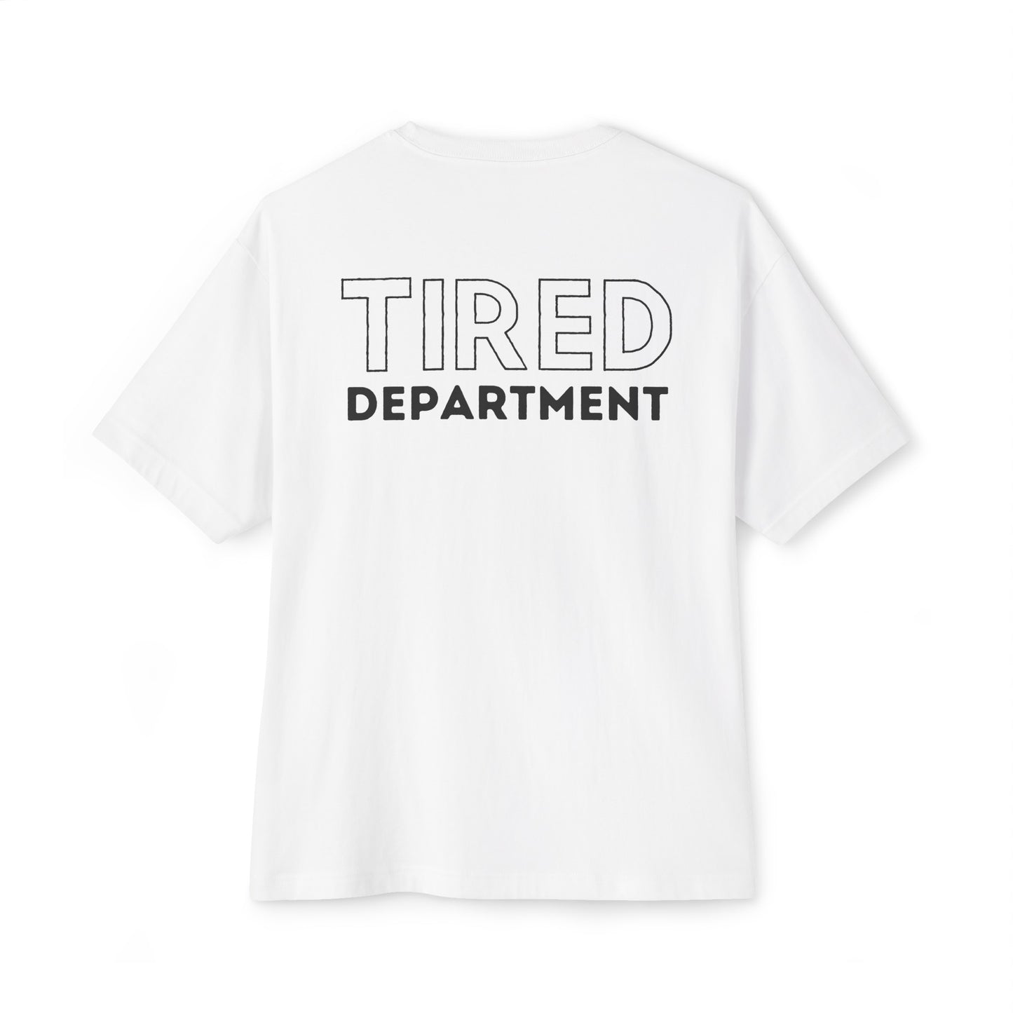 GYN Lyfestyle - Tired Department Local 2024 Unisex Oversized Pump Cover T-Shirt