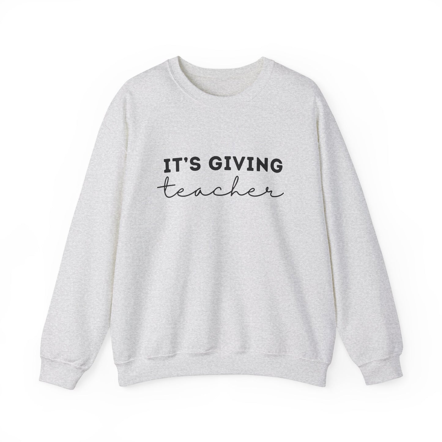 "It's Giving Teacher - Remember Your Why" Unisex Crewneck Sweatshirt