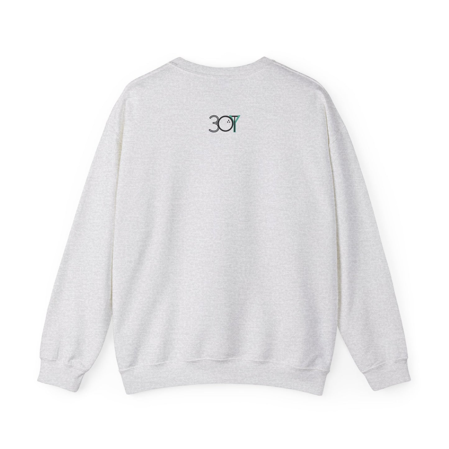 3OT "mulligan" Unisex Crewneck Sweatshirt [front print & back logo]