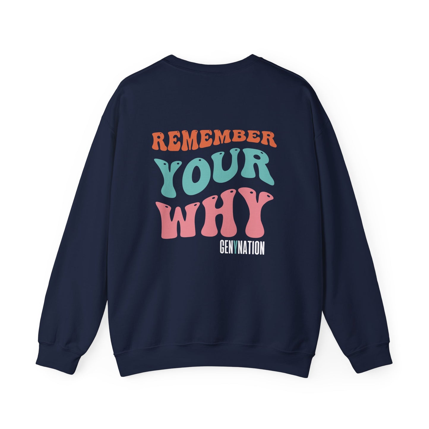 "It's Giving Teacher - Remember Your Why" Unisex Crewneck Sweatshirt