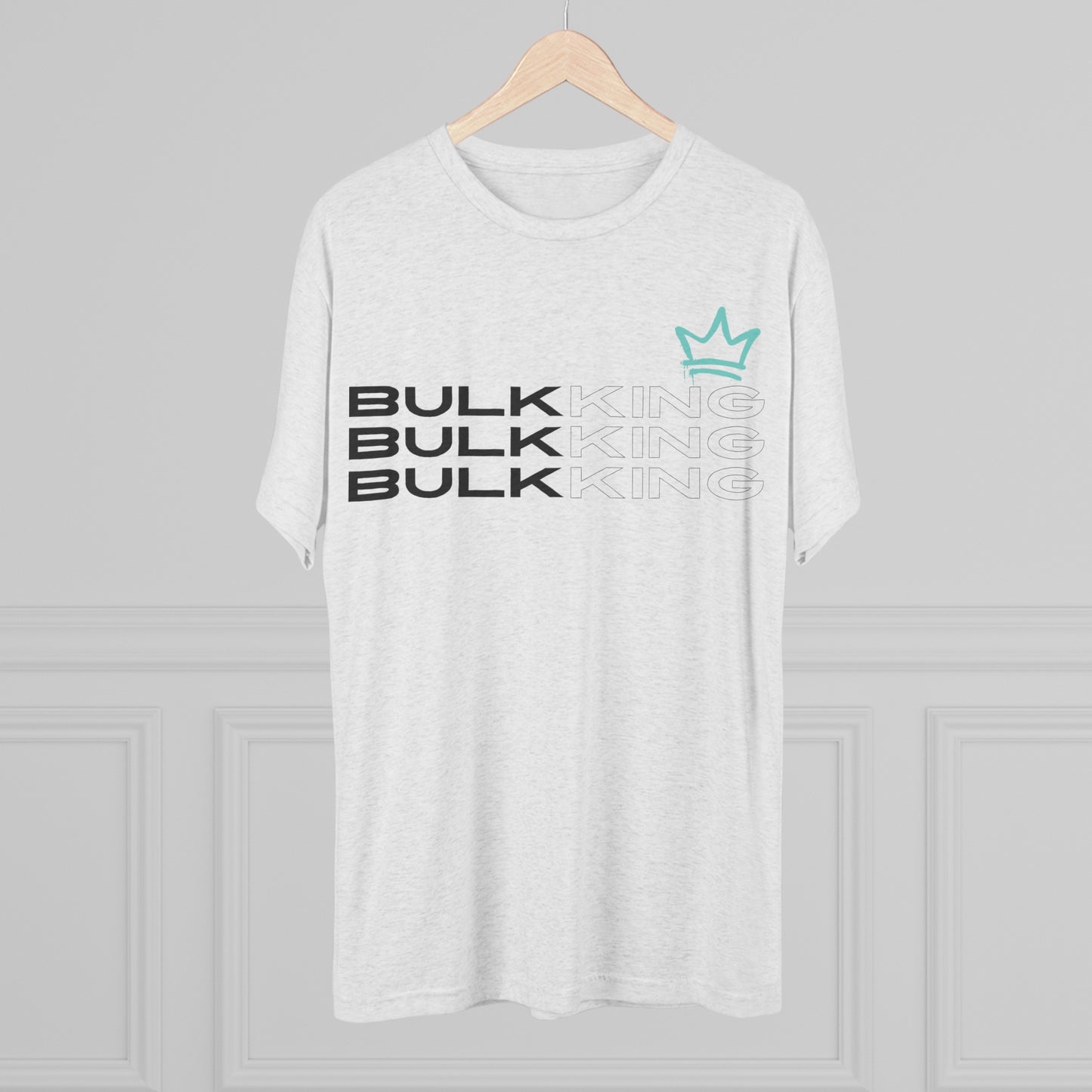 GYN Lyfestyle "BULKKING" Unisex Crew Tee (TRI-BLEND)