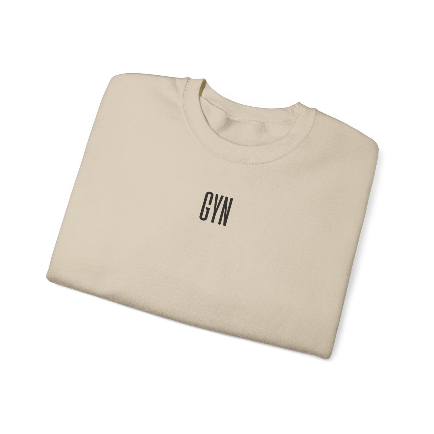 GYN Lifting Club "Gym Rat Era" Pump Cover (small front logo with back print) Unisex Sweatshirt