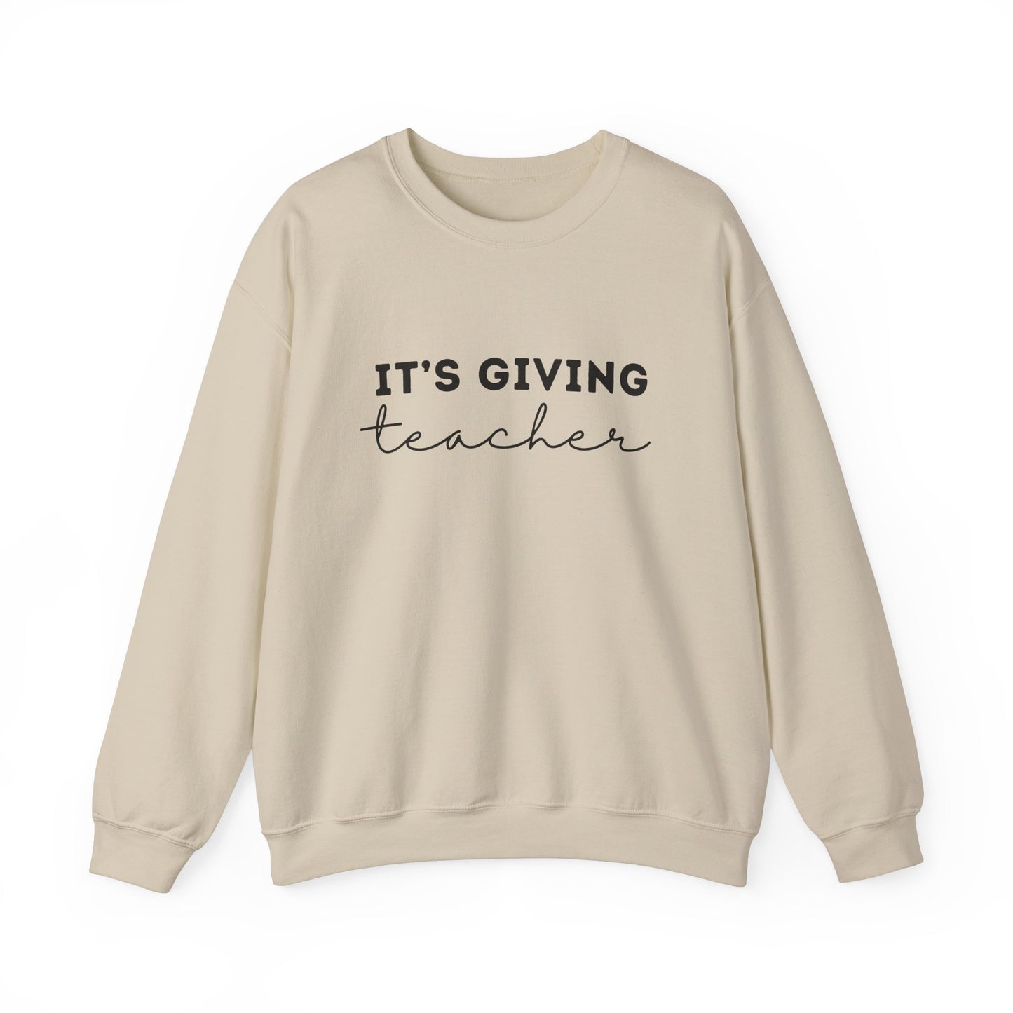 "It's Giving Teacher - Remember Your Why" Unisex Crewneck Sweatshirt