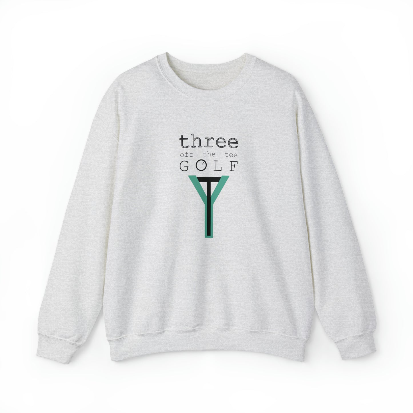 3OT Full Logo Unisex Crewneck Sweatshirt [front print & back logo]