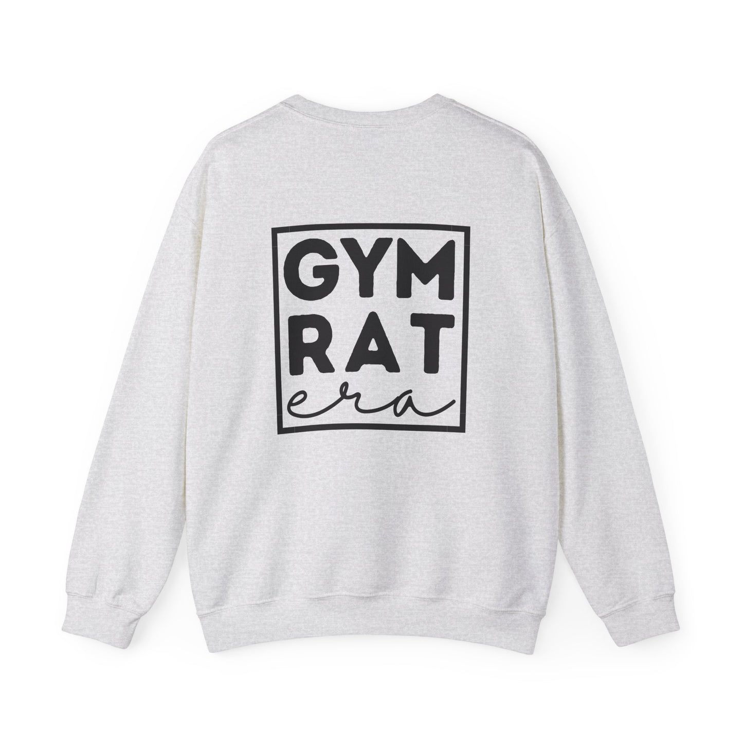 GYN Lifting Club "Gym Rat Era" Pump Cover (small front logo with back print) Unisex Sweatshirt