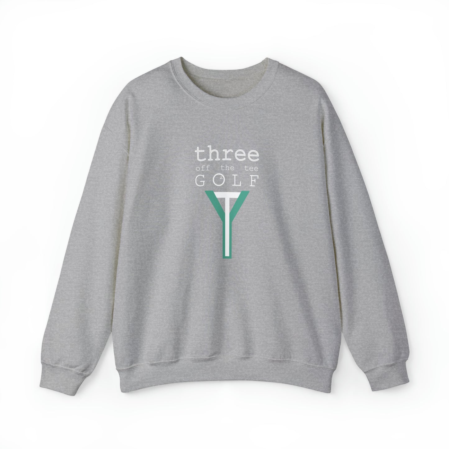 3OT Full Logo Unisex Crewneck Sweatshirt [front print & back logo]