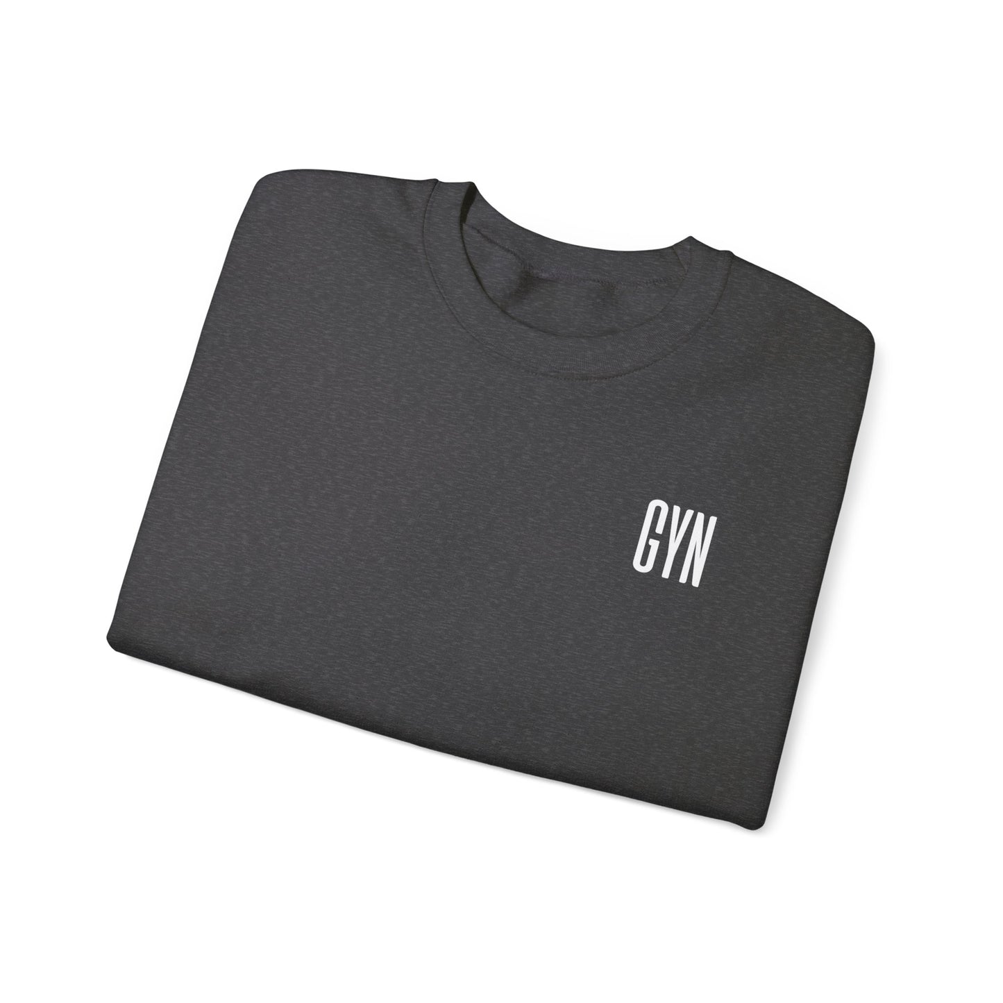 GYN Lifting Club "GYM RAT SH*T" Pump Cover (small side logo with back print) Unisex Sweatshirt