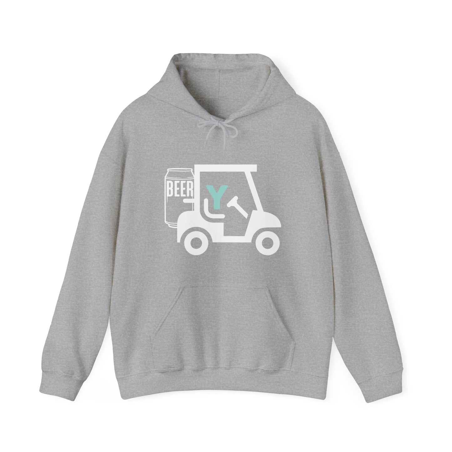 3OT Golf - Beer Cart Unisex Heavy Blend™ Hooded Sweatshirt