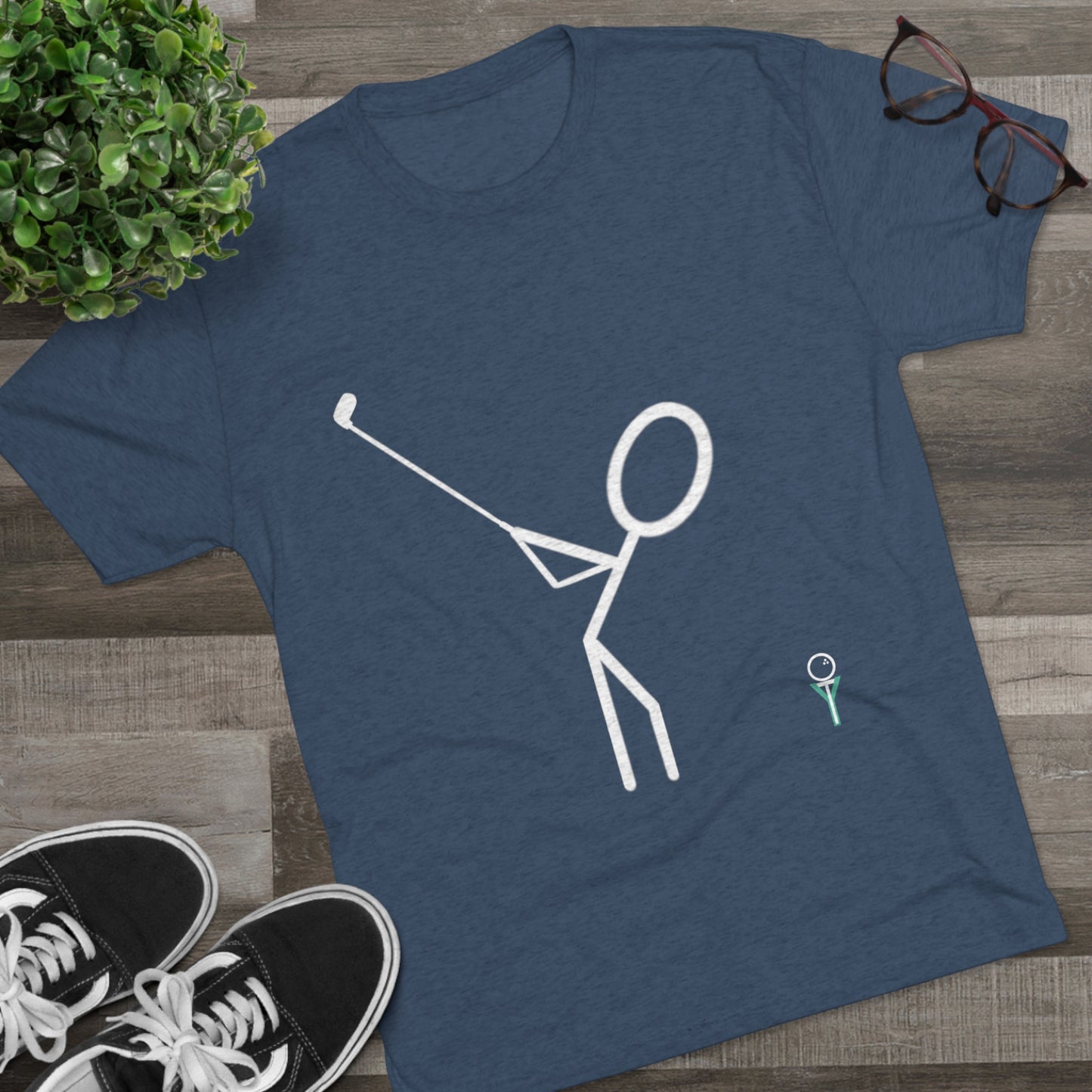 3OT Right Hand Golfer Unisex Crew Tee (TRI-BLEND)