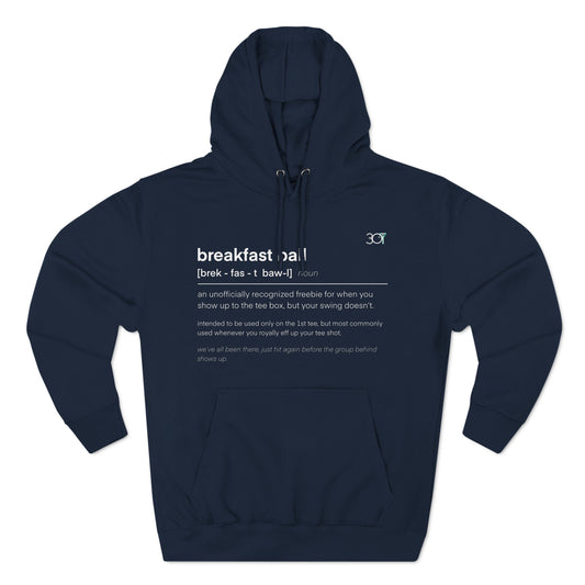 3OT Breakfast Ball Unisex Pullover Hoodie [Front Print]