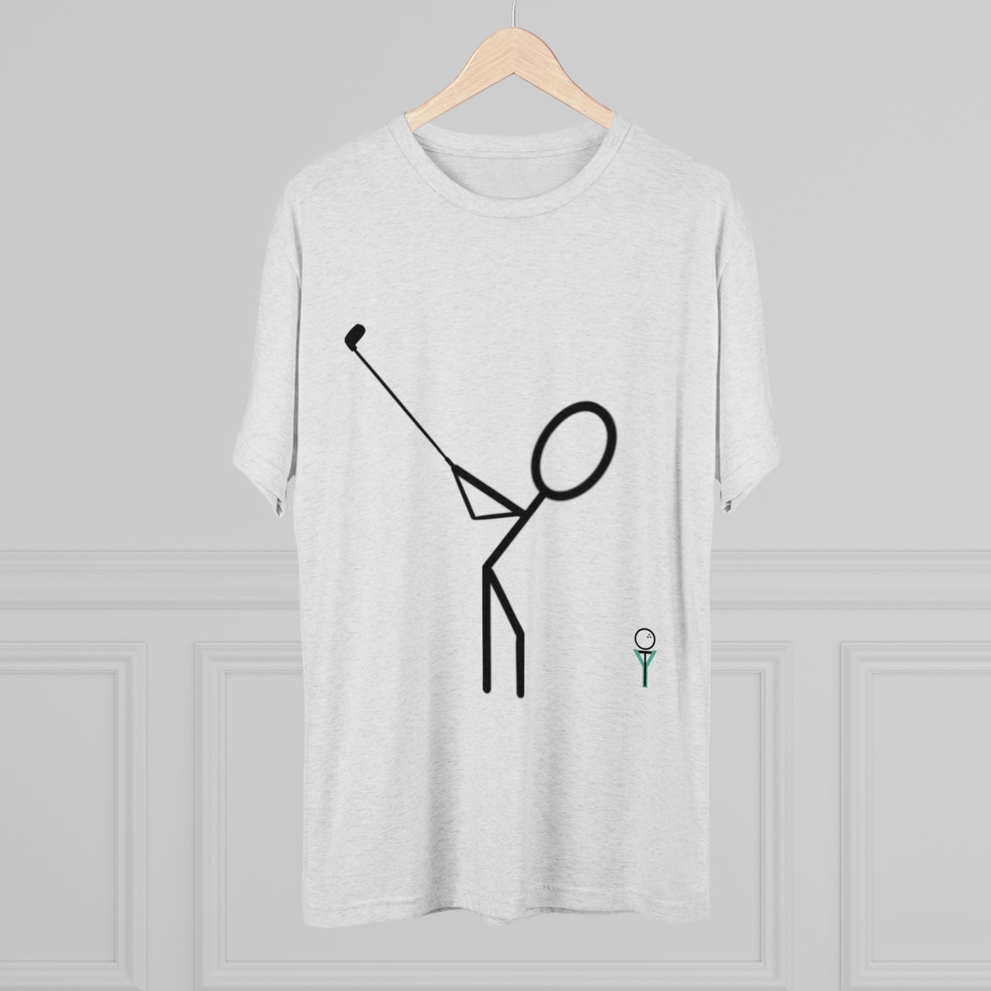 3OT Right Hand Golfer Unisex Crew Tee (TRI-BLEND)