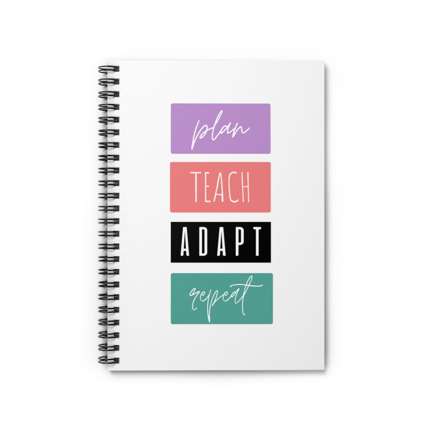 Coloured PTAR Spiral Notebook - Ruled Line