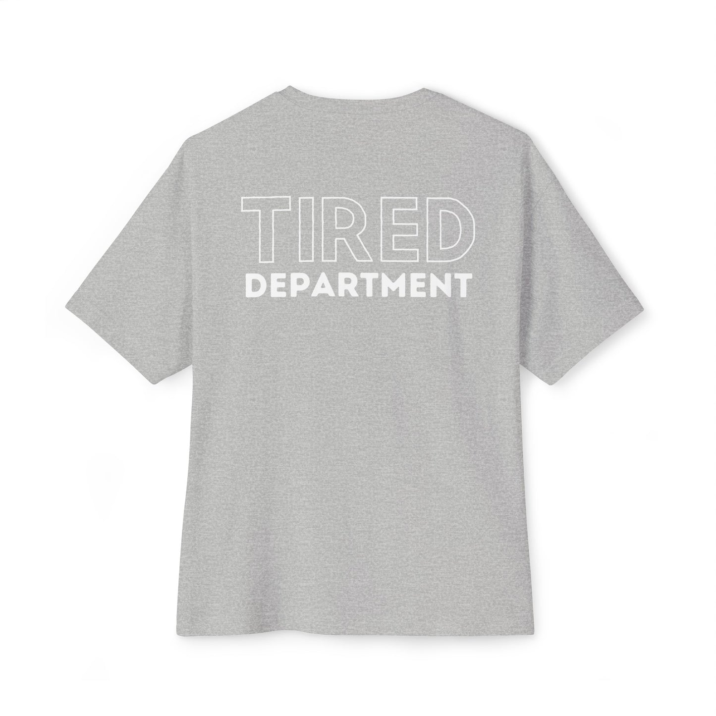 GYN Lyfestyle - Tired Department Local 2024 Unisex Oversized Pump Cover T-Shirt