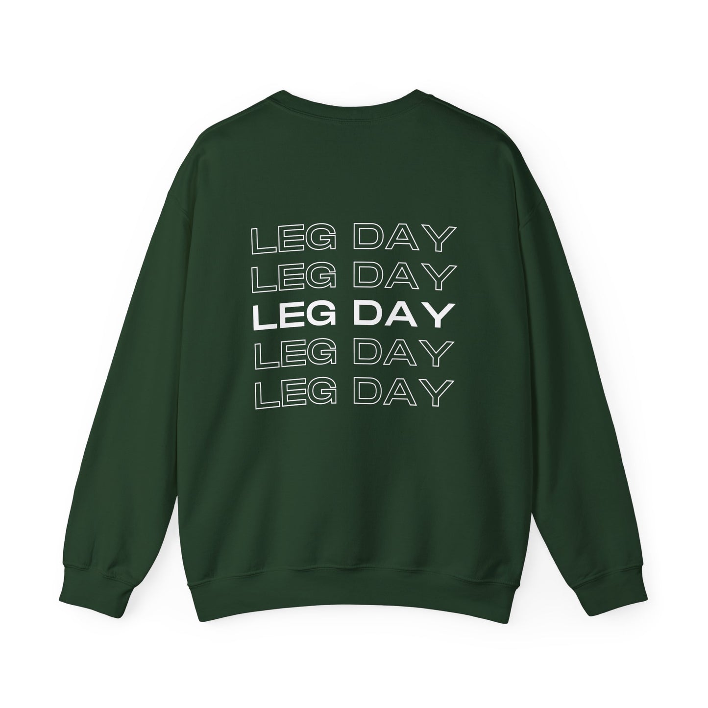 GYN Lifting Club "Leg Day" Pump Cover Unisex Sweatshirt