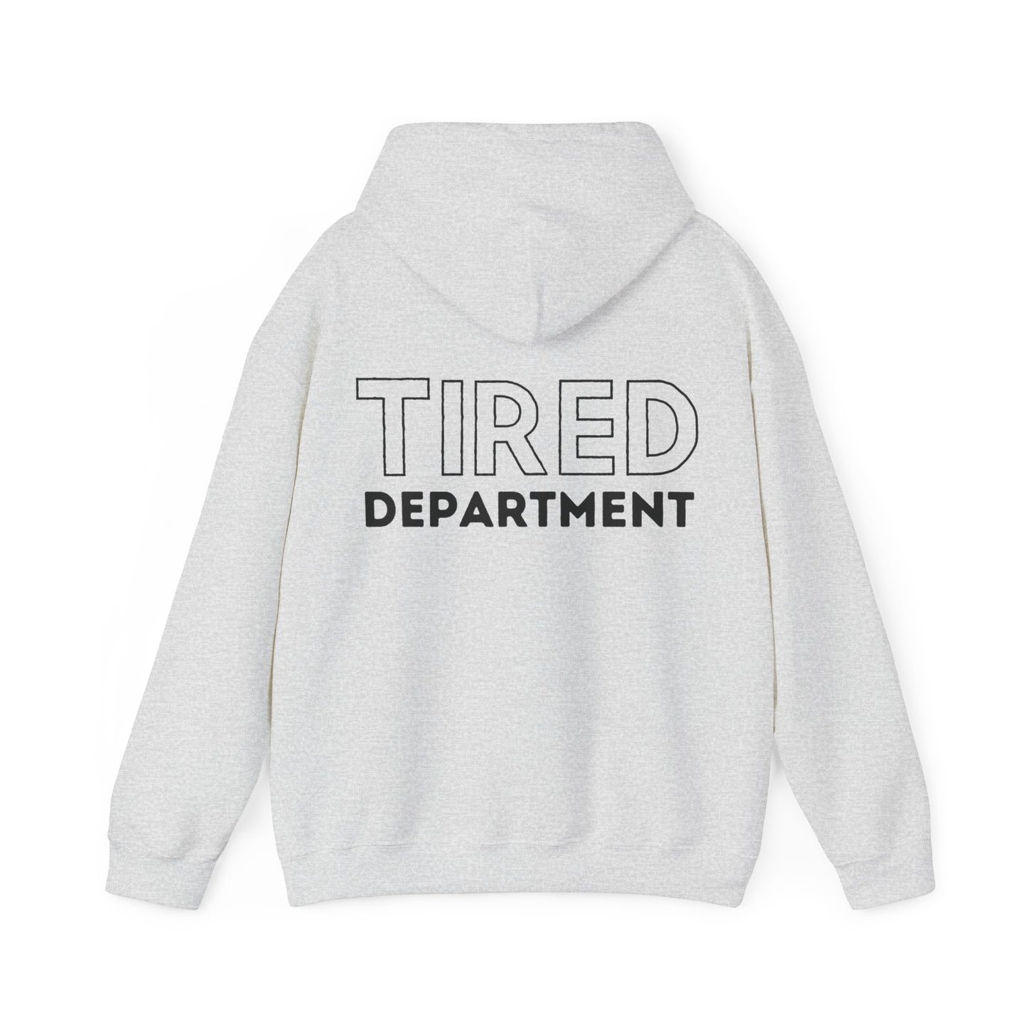 GYN Lyfestyle "Tired Department" Unisex Heavy Blend™ Hooded Sweatshirt