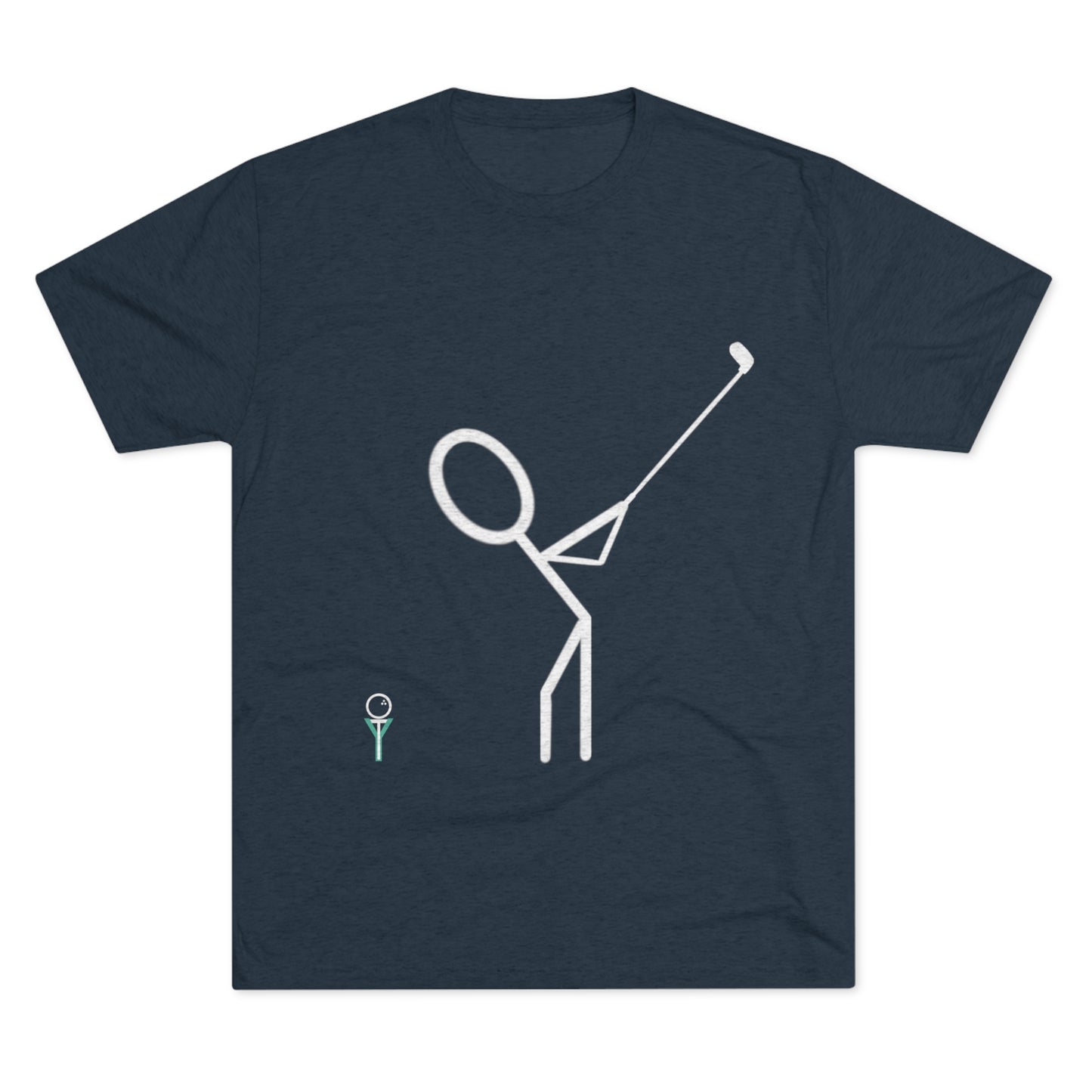 3OT Left Hand Golfer Unisex Crew Tee (TRI-BLEND)