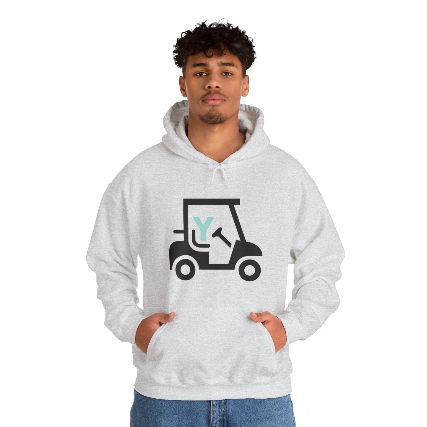 3OT Golf Cart Unisex Heavy Blend™ Hooded Sweatshirt