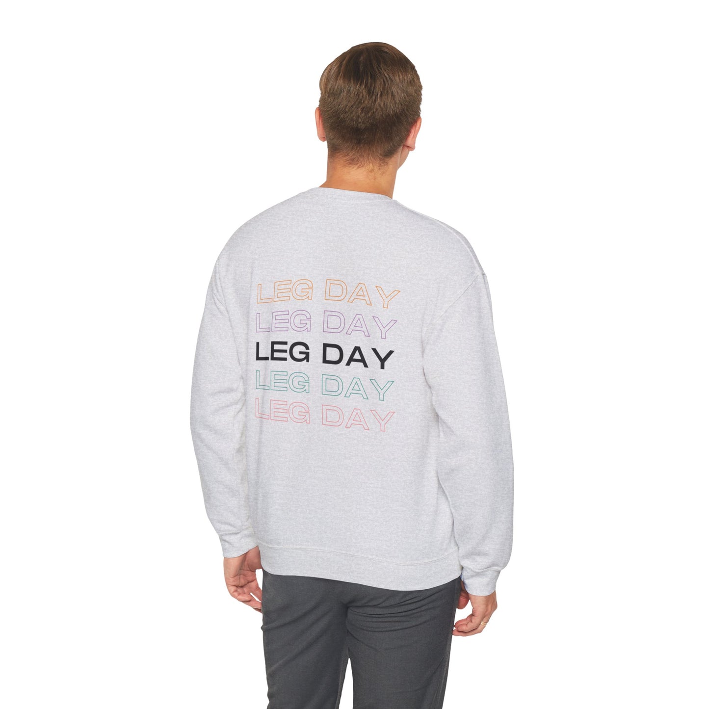 GYN Lifting Club "Leg Day" Pump Cover Unisex Sweatshirt