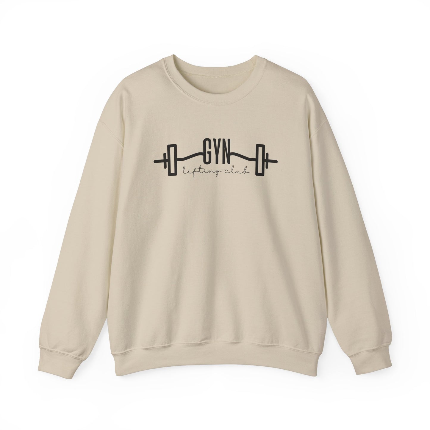 GYN Lifting Club "GYM RAT SH*T" Pump Cover (Large Logo with back print) Unisex Sweatshirt