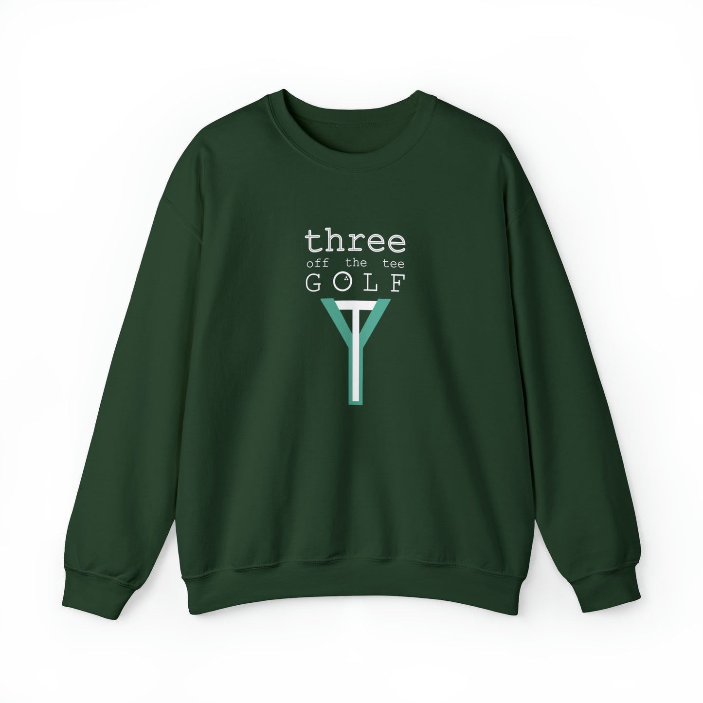 3OT Full Logo Unisex Crewneck Sweatshirt [front print & back logo]