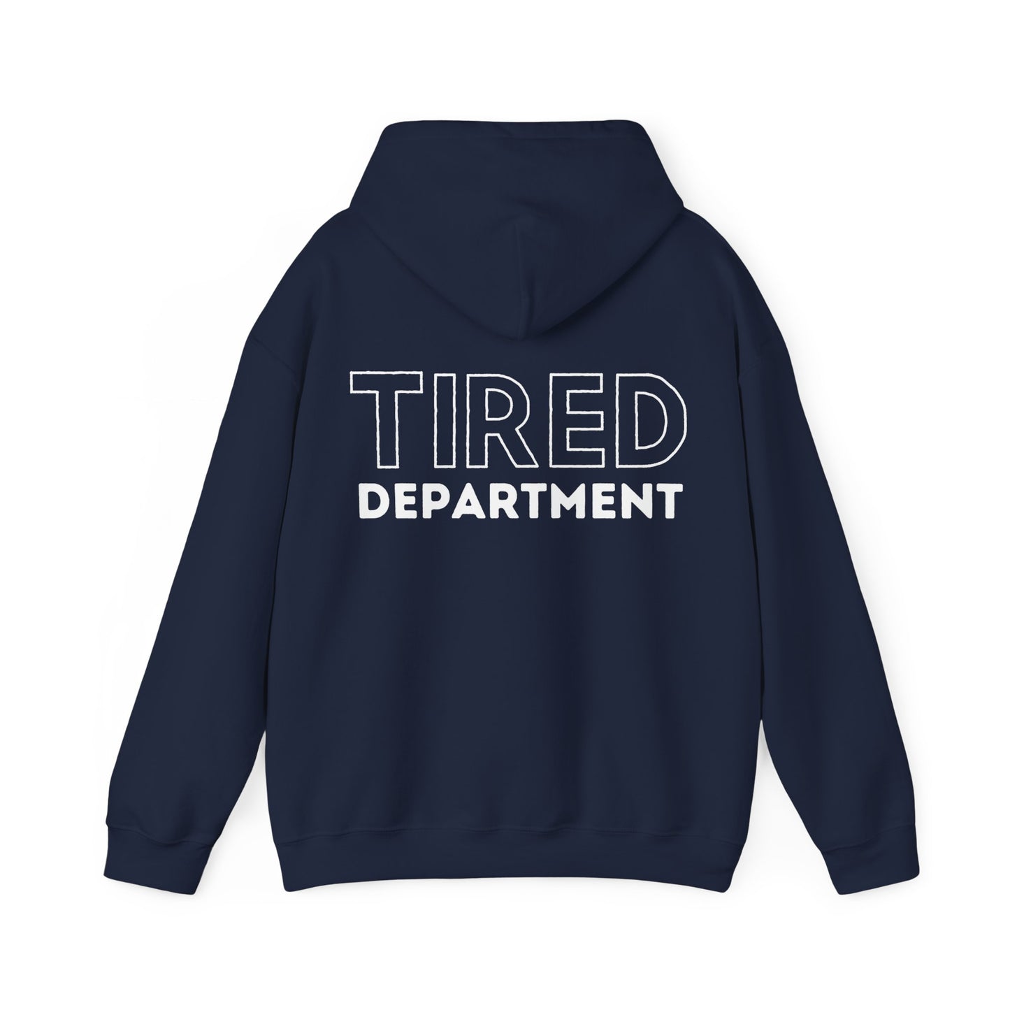 GYN Lyfestyle "Tired Department" Unisex Heavy Blend™ Hooded Sweatshirt