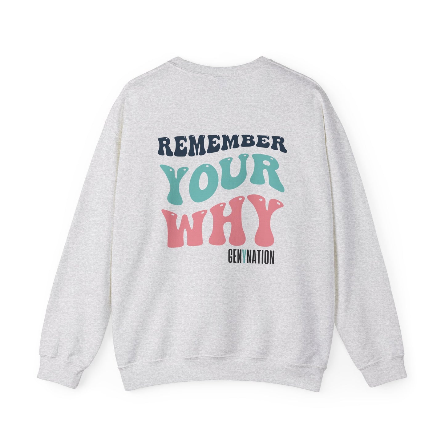 "It's Giving Teacher - Remember Your Why" Unisex Crewneck Sweatshirt