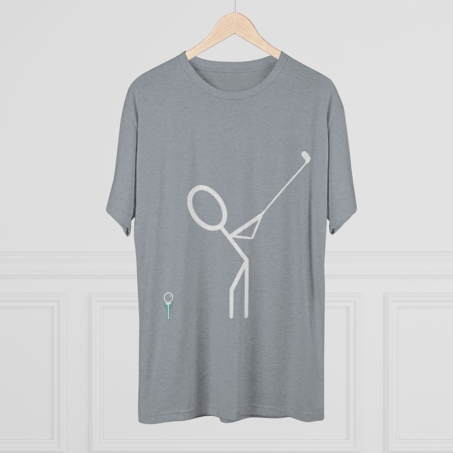 3OT Left Hand Golfer Unisex Crew Tee (TRI-BLEND)