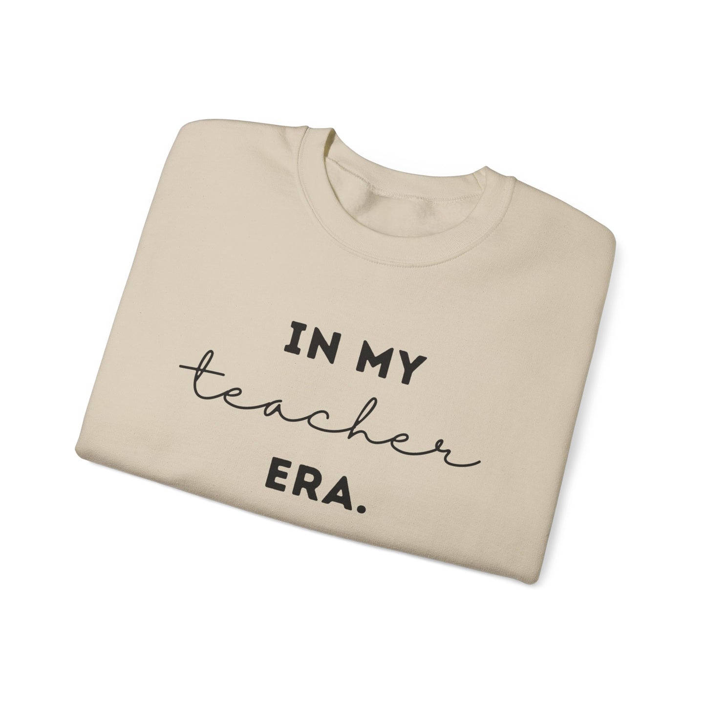 "In My Teacher Era - Remember Your Why" Unisex Crewneck Sweatshirt