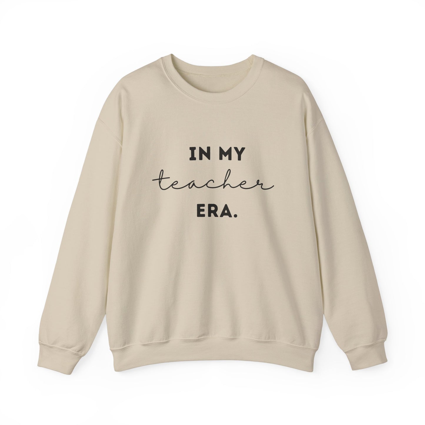 "IN MY TEACHER ERA" Unisex Crewneck Sweatshirt