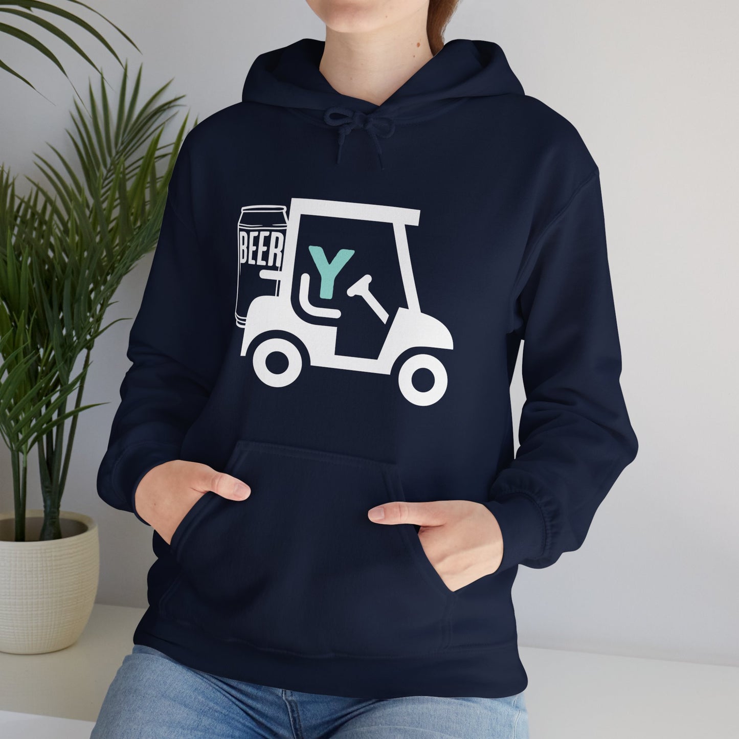 3OT Golf - Beer Cart Unisex Heavy Blend™ Hooded Sweatshirt