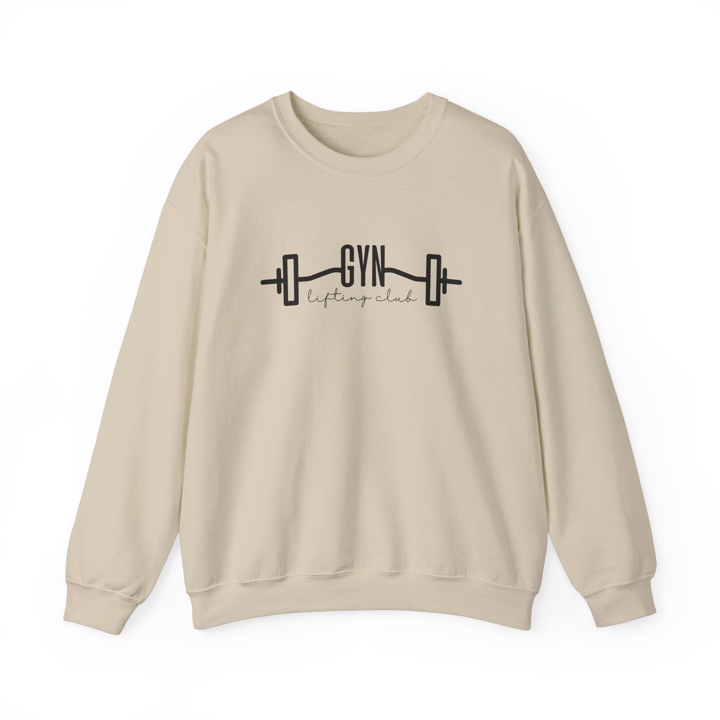 GYN Lifting Club "GYN Rat Era" Pump Cover (Large Logo with back print) Unisex Sweatshirt