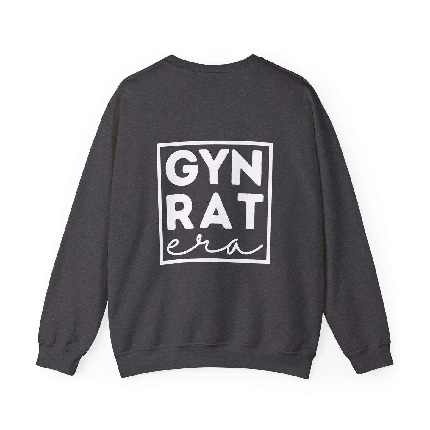 GYN Lifting Club "GYN Rat Era" Pump Cover (Large Logo with back print) Unisex Sweatshirt