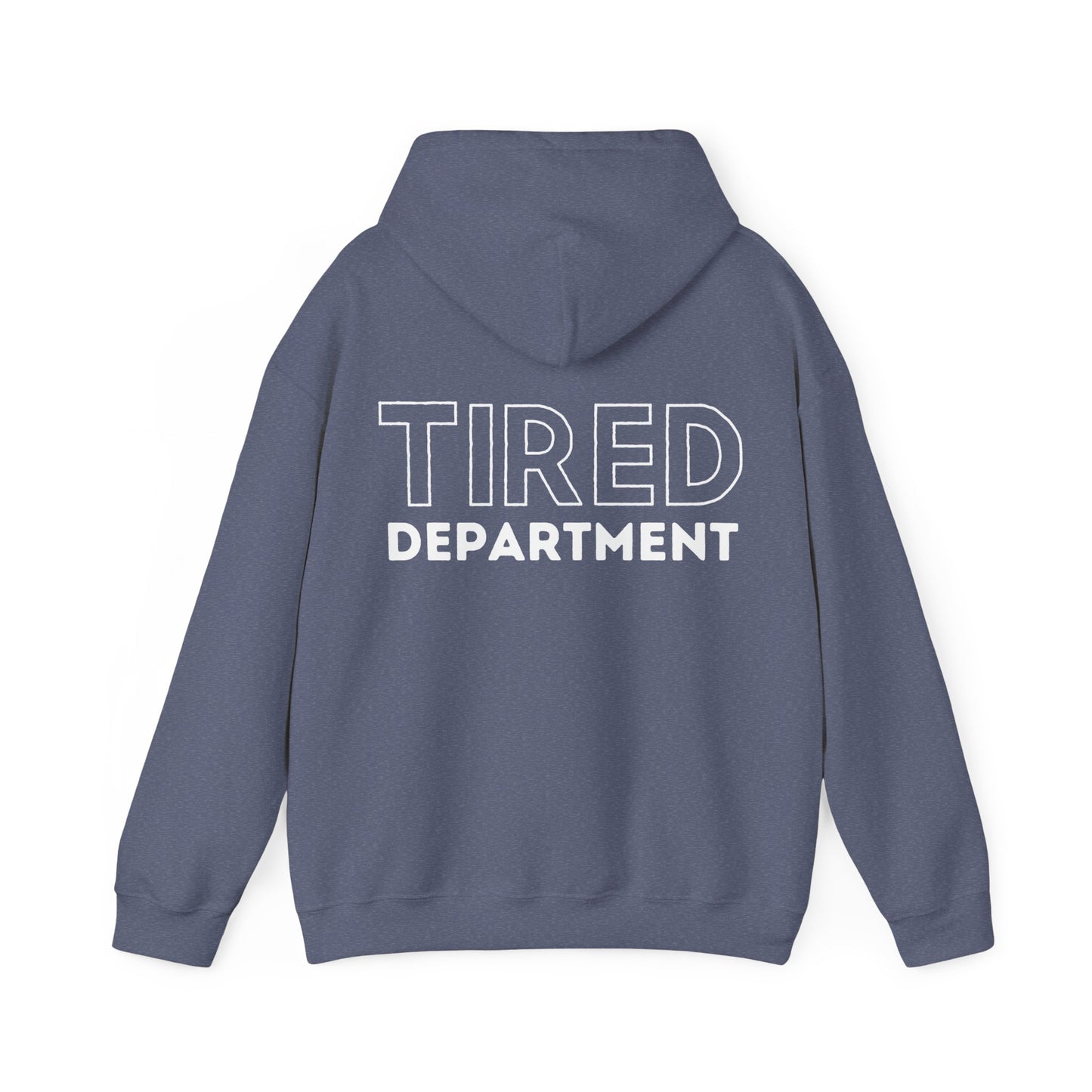 GYN Lyfestyle "Tired Department" Unisex Heavy Blend™ Hooded Sweatshirt