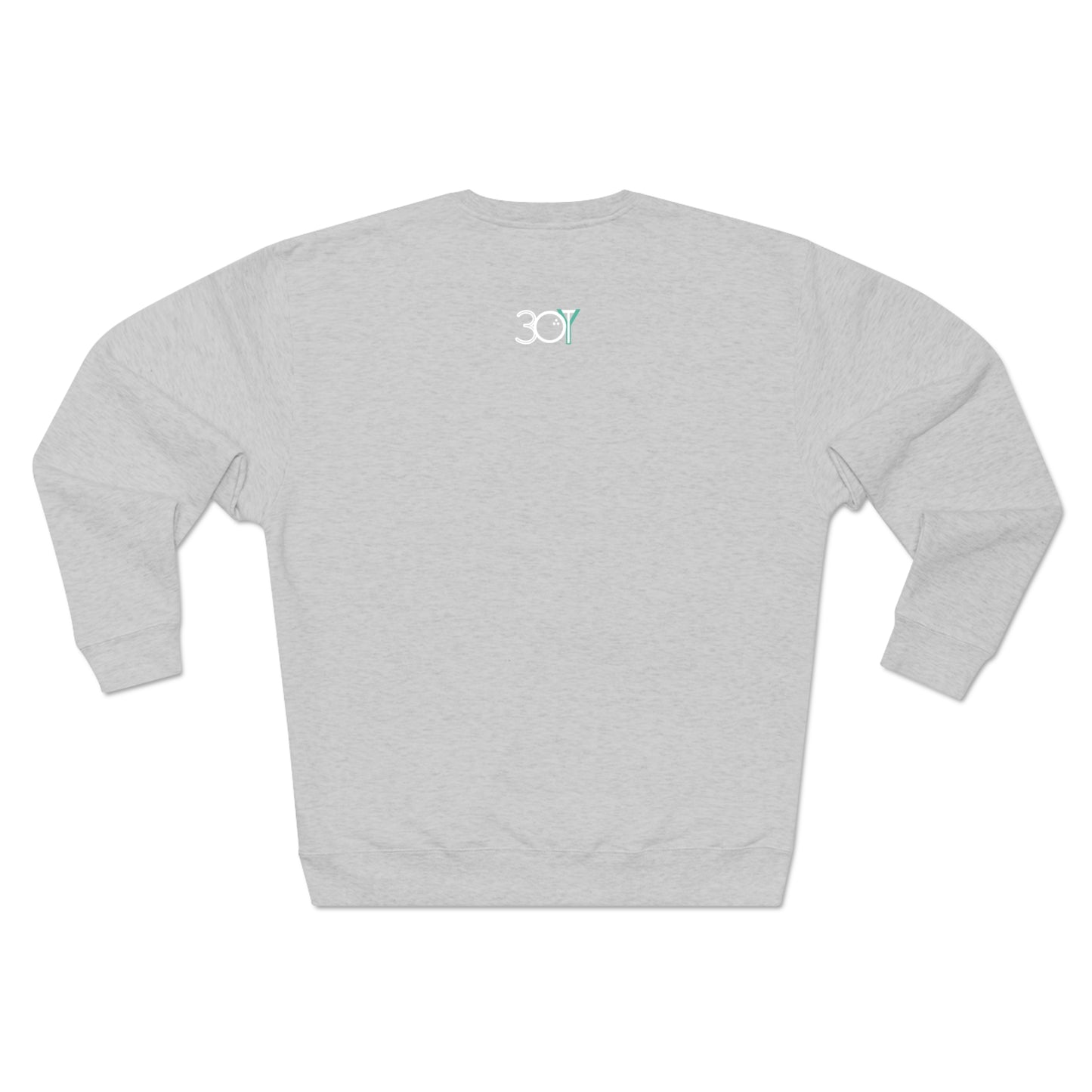 3OT WHACK F*ck Left Hand Golfer Unisex Crewneck Sweatshirt [front print & back logo]