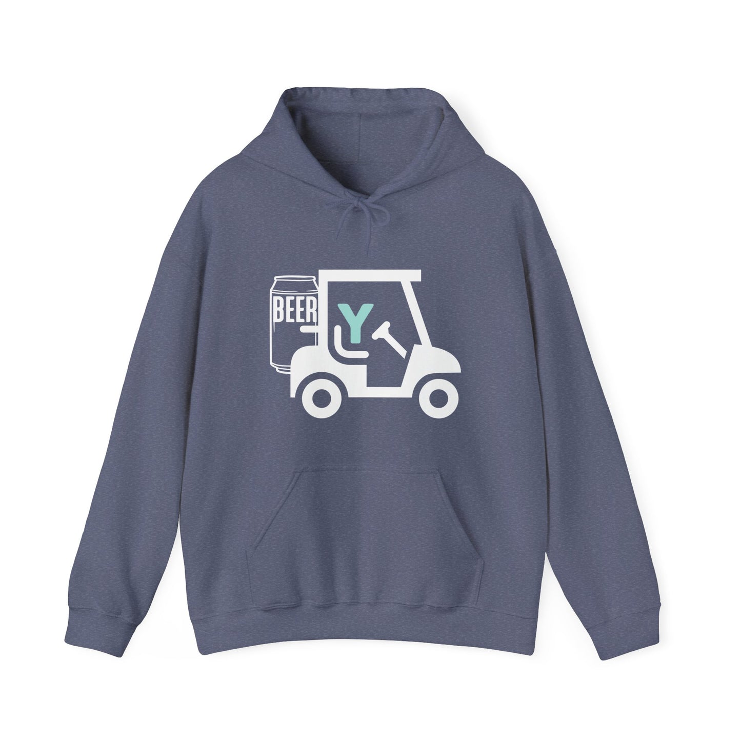 3OT Golf - Beer Cart Unisex Heavy Blend™ Hooded Sweatshirt